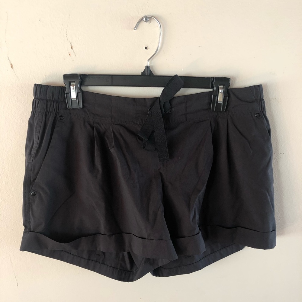 Size 12 Lululemon Black Shorts